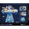 minGDi LEIBAO K2241 Xếp hình lắp ráp ghép mô hình Chương trình thám hiểm không gian: Đĩa bay giữa các vì sao