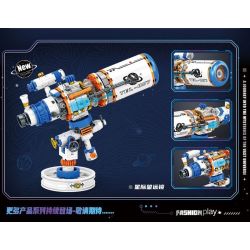 minGDi LEIBAO K2243 Xếp hình lắp ráp ghép mô hình Chương trình thám hiểm không gian: Kính viễn vọng giữa các vì sao