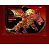 KAZI GBL BOZHI KY8150 FlameDragon Xếp hình lắp ráp ghép mô hình Thiết bị cơ khí Hỏa Long