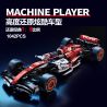 No license A012 Xếp hình lắp ráp ghép mô hình Người chơi cơ khí: Đua xe công thức 1 1:8