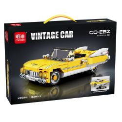 minGDi LEIBAO K2264 Vintage Car CD-EBZ Xếp hình lắp ráp ghép mô hình Xe cổ điển CD-EBZ