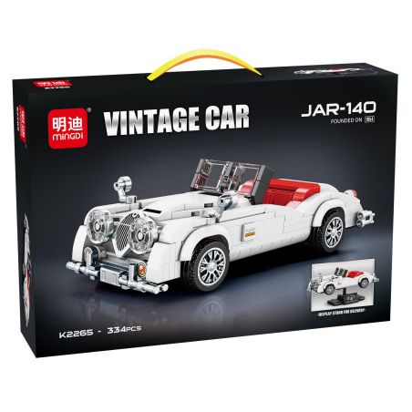 minGDi LEIBAO K2265 Vintage Car JAR-140 Xếp hình lắp ráp ghép mô hình Xe hơi cổ điển JAR-140