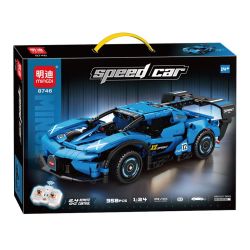 minGDi LEIBAO 8746 Xếp hình lắp ráp ghép mô hình Xe đua điều khiển từ xa 1:24