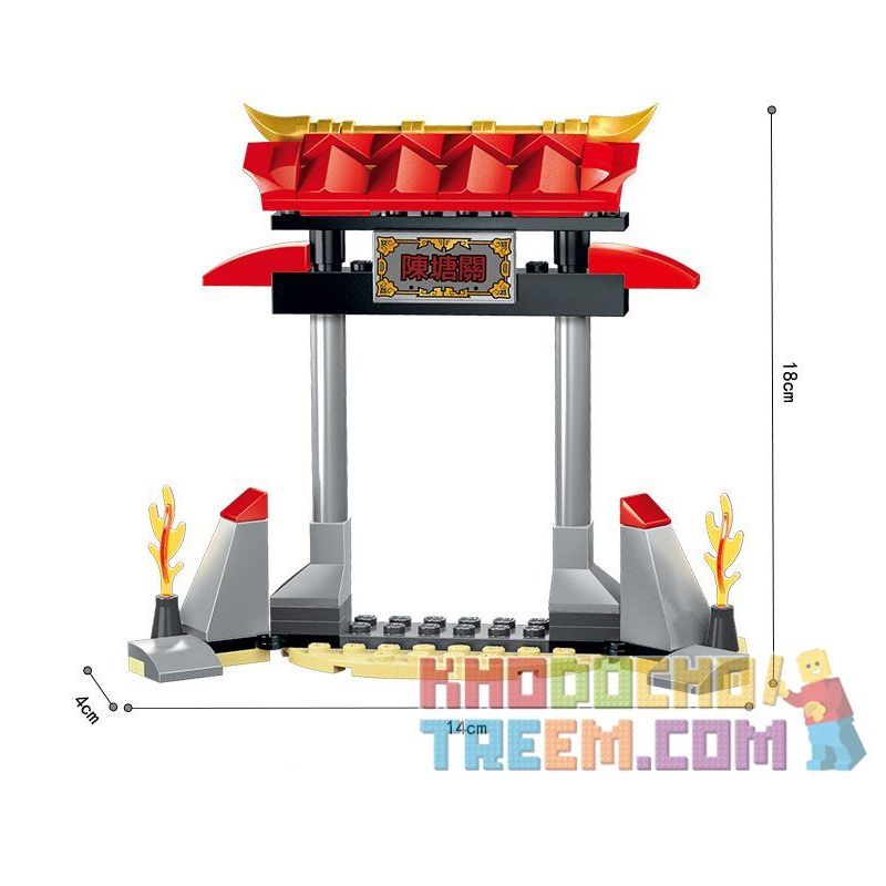 Enlighten 2211 Qman 2211 non  ĐẠI CHIẾN RỒNG bộ đồ chơi xếp lắp ráp ghép mô hình Creation Of The Gods NEZHA CONQUERS THE DRAGON Phong Thần 338 khối