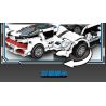 minGDi LEIBAO 8748 Xếp hình lắp ráp ghép mô hình Xe đua điều khiển từ xa 1:24