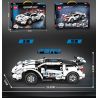 minGDi LEIBAO 8748 Xếp hình lắp ráp ghép mô hình Xe đua điều khiển từ xa 1:24