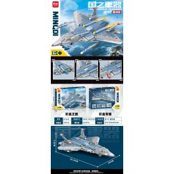 minGDi LEIBAO K3149 Xếp hình lắp ráp ghép mô hình Vũ khí quan trọng nhất của đất nước: Su-57 Felon