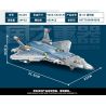 minGDi LEIBAO K3149 Xếp hình lắp ráp ghép mô hình Vũ khí quan trọng nhất của đất nước: Su-57 Felon