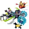 Enlighten 2212 Qman 2212 non  XE LƯỠI ĐAO bộ đồ chơi xếp lắp ráp ghép mô hình Creation Of The Gods DEMON BLADE TRUCK Phong Thần 314 khối