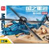 minGDi LEIBAO K3155 Xếp hình lắp ráp ghép mô hình Vũ khí quan trọng nhất của đất nước: AH-64GX Apache