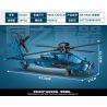 minGDi LEIBAO K3155 Xếp hình lắp ráp ghép mô hình Vũ khí quan trọng nhất của đất nước: AH-64GX Apache