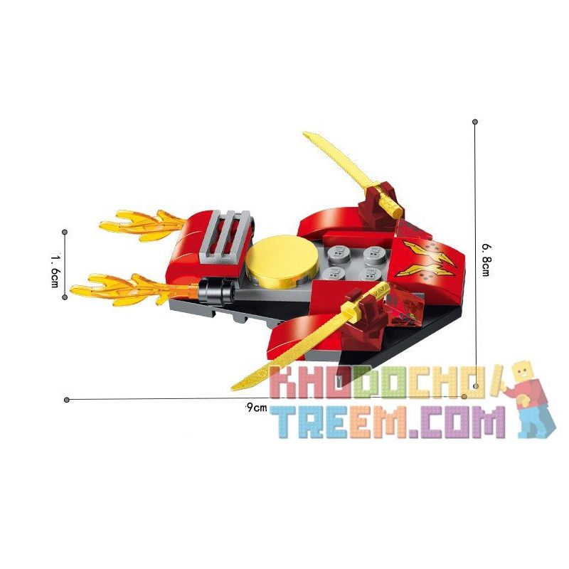 Enlighten 2212 Qman 2212 non  XE LƯỠI ĐAO bộ đồ chơi xếp lắp ráp ghép mô hình Creation Of The Gods DEMON BLADE TRUCK Phong Thần 314 khối