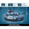 minGDi LEIBAO K3156 Xếp hình lắp ráp ghép mô hình Vũ khí quan trọng nhất của đất nước: xe tăng T-28U