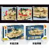 minGDi LEIBAO K3157 Xếp hình lắp ráp ghép mô hình Vũ khí quan trọng nhất của đất nước: xe tăng M4709-x
