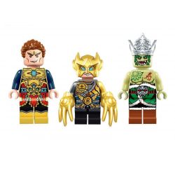 Enlighten 2213 Qman 2213 non  CHINH PHỤC DEMON bộ đồ chơi xếp lắp ráp ghép mô hình Creation Of The Gods CONQUERING THE DEMON Phong Thần 462 khối