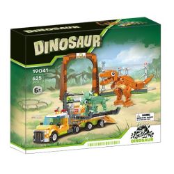 WOMA 19041 Dinosaur Xếp hình lắp ráp ghép mô hình vận chuyển khủng long