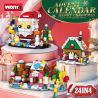 WOMA 11823 Christmas Advent Calendar Xếp hình lắp ráp ghép mô hình Lịch Mùa Vọng Giáng Sinh