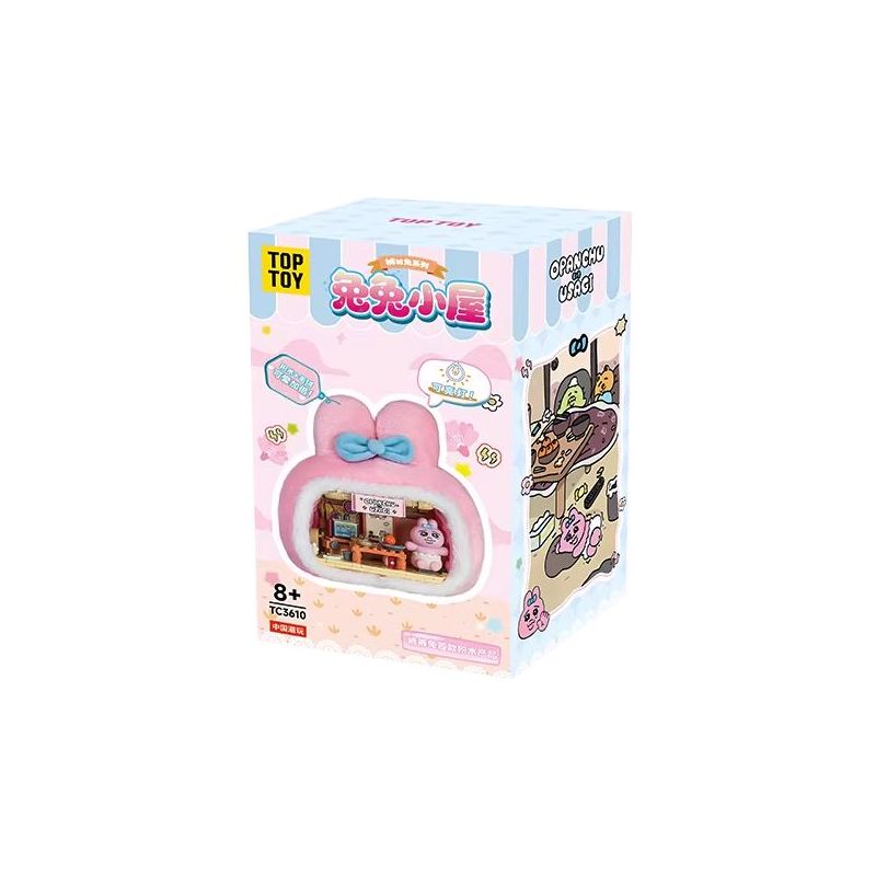 TOP TOY TC3610 Opanchu Usagi Xếp hình lắp ráp ghép mô hình Quần Bunny: Ngôi nhà thỏ
