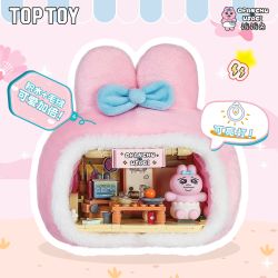 TOP TOY TC3610 Opanchu Usagi Xếp hình lắp ráp ghép mô hình Quần Bunny: Ngôi nhà thỏ