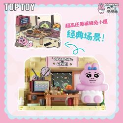 TOP TOY TC3610 Opanchu Usagi Xếp hình lắp ráp ghép mô hình Quần Bunny: Ngôi nhà thỏ