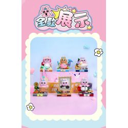 TOP TOY TC2617 Xếp hình lắp ráp ghép mô hình Cuộc sống hàng ngày của chú thỏ Pantrous 囧囧囧 Blind Box