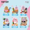 TOP TOY TC2617 Xếp hình lắp ráp ghép mô hình Cuộc sống hàng ngày của chú thỏ Pantrous 囧囧囧 Blind Box