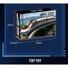 TOP TOY TC1228 Xếp hình lắp ráp ghép mô hình Vũ khí quan trọng nhất của một cường quốc: Đường sắt cao tốc Fuxing CR400