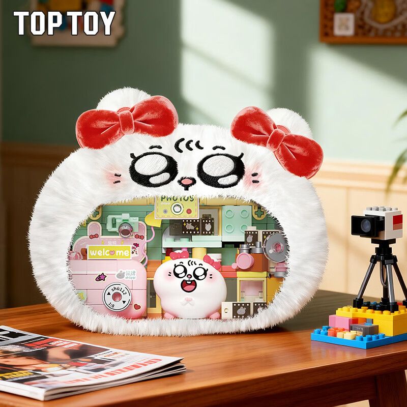 TOP TOY TC3611 Photo Studio Xếp hình lắp ráp ghép mô hình Ngành Chuột có chuyên ngành: Meimei Photo Studio