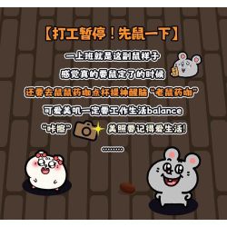 TOP TOY TC3611 Photo Studio Xếp hình lắp ráp ghép mô hình Ngành Chuột có chuyên ngành: Meimei Photo Studio