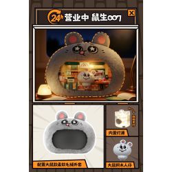 TOP TOY TC3612 Coffee House Xếp hình lắp ráp ghép mô hình Có chuyên ngành diệt chuột: cà phê thuốc diệt chuột