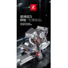 XINZHUAN XZ0014 Stormcore V2 Engine Xếp hình lắp ráp ghép mô hình Động cơ đầu dẹt của Harley