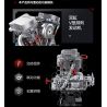XINZHUAN XZ0014 Stormcore V2 Engine Xếp hình lắp ráp ghép mô hình Động cơ đầu dẹt của Harley