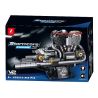XINZHUAN XZ0015 Stormcore V2 Engine Xếp hình lắp ráp ghép mô hình Động cơ đầu chai của Harley
