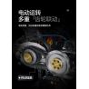 XINZHUAN XZ0015 Stormcore V2 Engine Xếp hình lắp ráp ghép mô hình Động cơ đầu chai của Harley