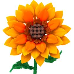 PanlosBrick 655069 Panlos Brick 655069 HOA HƯỚNG DƯƠNG bộ đồ chơi xếp lắp ráp ghép mô hình Creator Sáng Tạo 176 khối