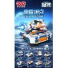 GUDI 40102 SIÊU ĐỘI THUNDER TANK 8 TỔ HỢP bộ đồ chơi xếp lắp ráp ghép mô hình Military Army Quân Sự Bộ Đội 634 khối