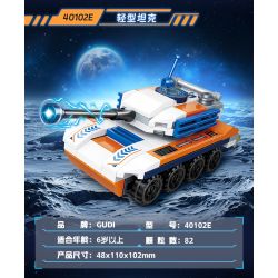GUDI 40102 SIÊU ĐỘI THUNDER TANK 8 TỔ HỢP bộ đồ chơi xếp lắp ráp ghép mô hình Military Army Quân Sự Bộ Đội 634 khối