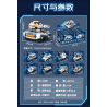 GUDI 40102 SIÊU ĐỘI THUNDER TANK 8 TỔ HỢP bộ đồ chơi xếp lắp ráp ghép mô hình Military Army Quân Sự Bộ Đội 634 khối