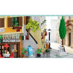 MorkModel 10216 Mork Model 10216 CỬA HÀNG Ở GÓC ROME bộ đồ chơi xếp lắp ráp ghép mô hình Creator Sáng Tạo 4507 khối