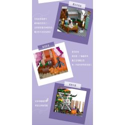 MorkModel 031059 Mork Model 031059 TÚP LỀU PHÙ THỦY bộ đồ chơi xếp lắp ráp ghép mô hình Creator Sáng Tạo 1202 khối