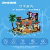 LUMIBRICKS FUNWHOLE 20004 CỬA HÀNG LƯỚT SÓNG bộ đồ chơi xếp lắp ráp ghép mô hình Creator TIKI SURF SHOP Sáng Tạo 1752 khối