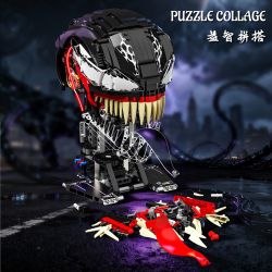 STACK 02001 NỌC ĐỘC bộ đồ chơi xếp lắp ráp ghép mô hình Technic VENOM Kỹ Thuật Công Nghệ Cao Mô Hình Phương Tiện 1068 khối