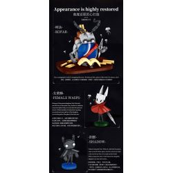 STACK 07003 HIỆP SĨ RỖNG bộ đồ chơi xếp lắp ráp ghép mô hình Movie & Game CAVE KNIGHT Phim Và Trò Chơi 886 khối