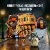 STACK 02002 XE BUÝT MÈO TOTORO bộ đồ chơi xếp lắp ráp ghép mô hình Movie & Game CATCAR Phim Và Trò Chơi 4743 khối
