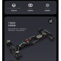 EIKEE Y18011 18011 XE ĐUA ASTON MARTIN F1 bộ đồ chơi xếp lắp ráp ghép mô hình Technic ASTON MERTON F1 AMR25 Kỹ Thuật Công Nghệ Cao Mô Hình Phương Tiện 1960 khối