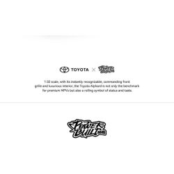 PIBO PB8848 8848 TOYOTA ALPHARD MPV 1:32 tỷ lệ 1:32 bộ đồ chơi xếp lắp ráp ghép mô hình Racers Đua Tốc Độ