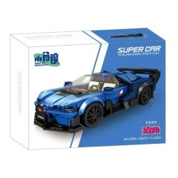 SMALL ANGLE JD086 BUGATTI TẦM NHÌN GT bộ đồ chơi xếp lắp ráp ghép mô hình Speed Champions Racing Cars Đua Xe Công Thức 360 khối
