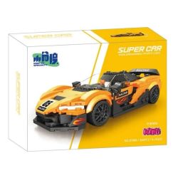 SMALL ANGLE JD088 MCLAREN W1 bộ đồ chơi xếp lắp ráp ghép mô hình Speed Champions Racing Cars Đua Xe Công Thức 364 khối