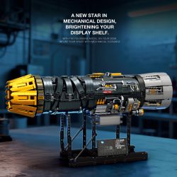 REOBRIX 33014 ĐỘNG CƠ F35B bộ đồ chơi xếp lắp ráp ghép mô hình Technic Kỹ Thuật Công Nghệ Cao Mô Hình Phương Tiện