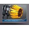 REOBRIX 33014 ĐỘNG CƠ F35B bộ đồ chơi xếp lắp ráp ghép mô hình Technic Kỹ Thuật Công Nghệ Cao Mô Hình Phương Tiện